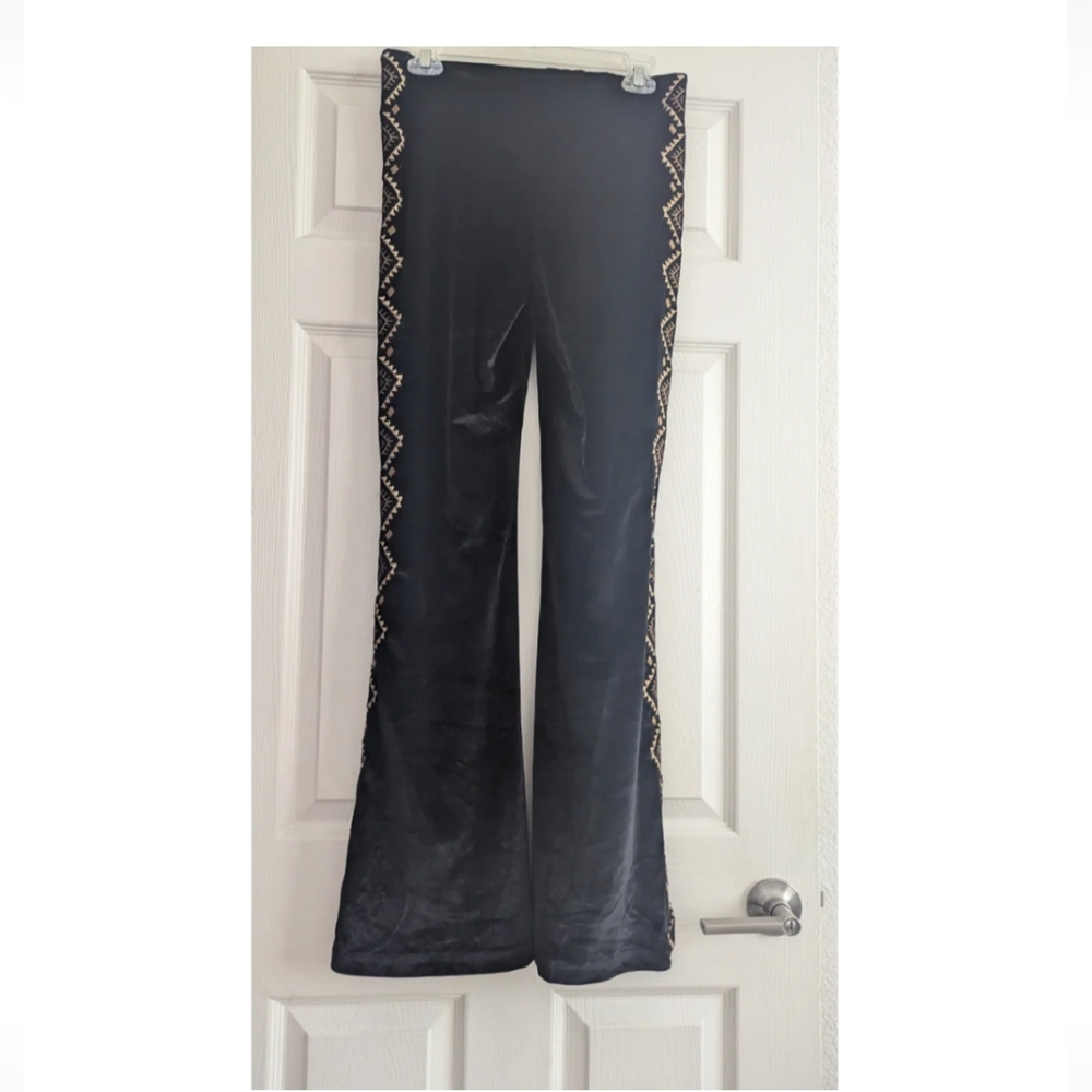 free People x Driftwood ❤️ Velvet flare leggings SOLD OUT - Picture 3 of 6